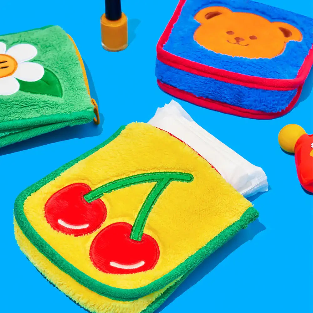 Wiggle Wiggle - Cherry Pad Pouch - Wiggle Wiggle - Clothing - Harumio