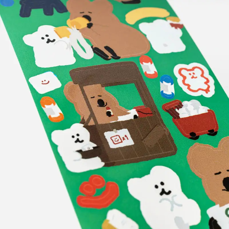Dinotaeng - Boxville Removable Sticker - Dinotaeng - Stickers - Harumio