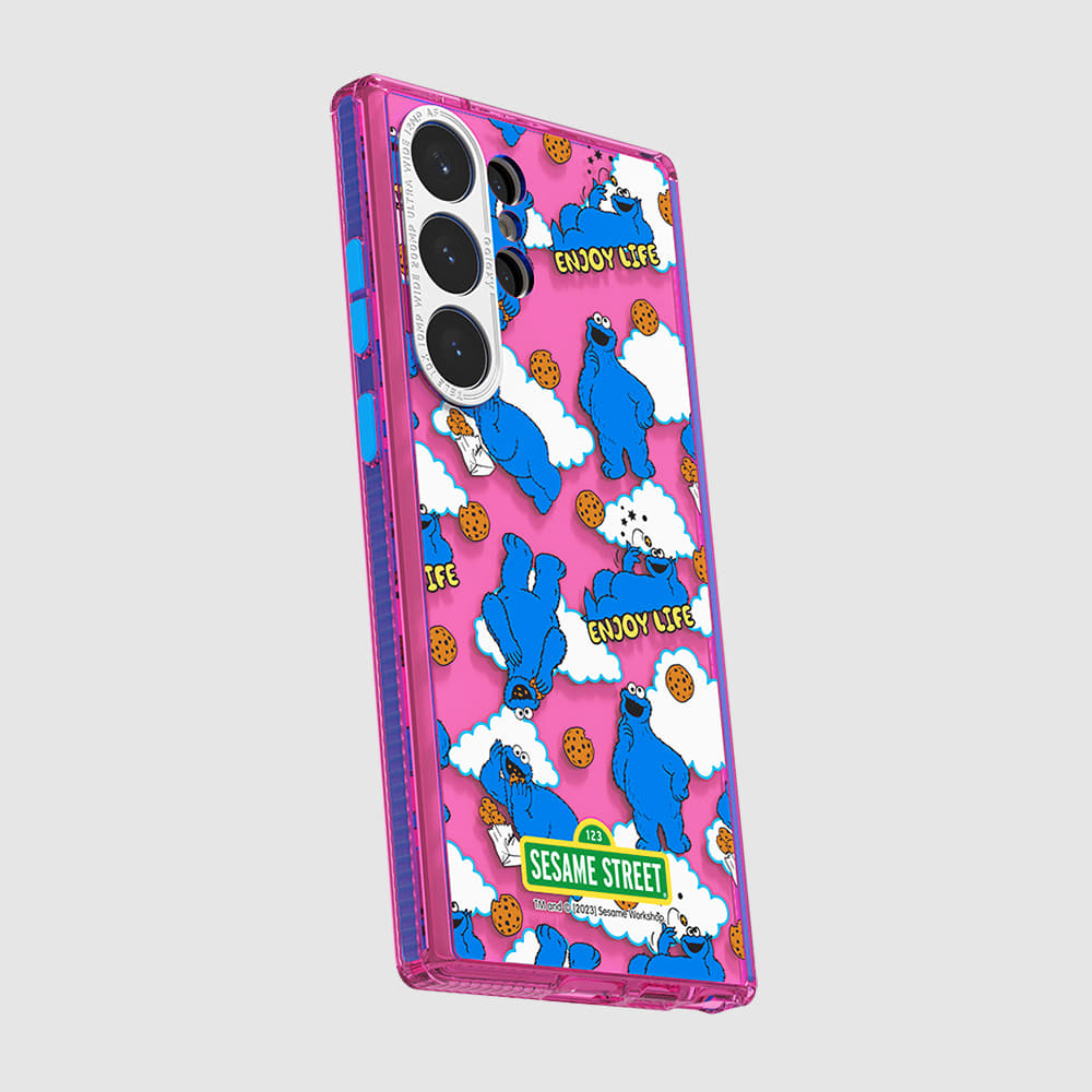 SLBS - Sesame Street Variety Case Pink Cookie (S23 Ultra)