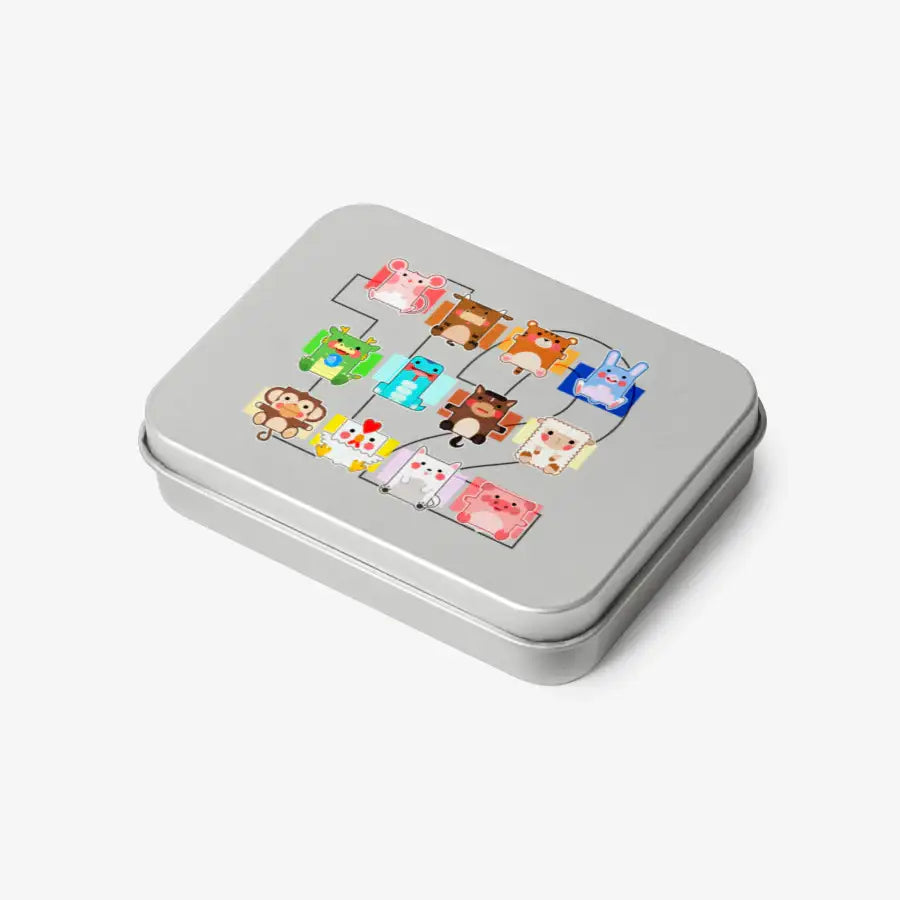 Metal Husky - 12 Zodiac Characters Tin Case - Marpple Shop - Tin Case - Harumio