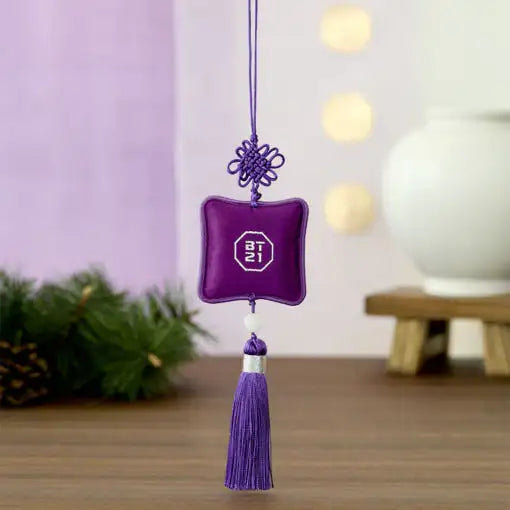 BT21 - Premium K-Edition Embroidered Tassel Keyring - Line Friends - Keyring - Harumio