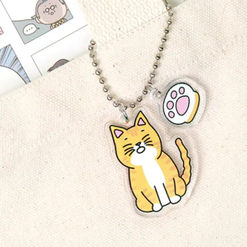 My Daughter Is a Zombie - Acrylic Keyring - Webtoon Friends - Keychains - Harumio