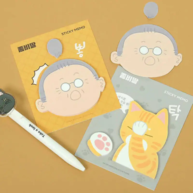 My Daughter Is a Zombie - Memo Pad - Webtoon Friends - Stationery - Harumio