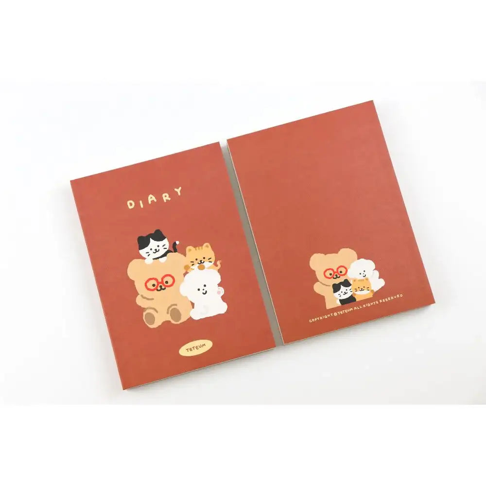 Teteum - Friends Diary - Teteum - Home & Living, Accessories - Harumio