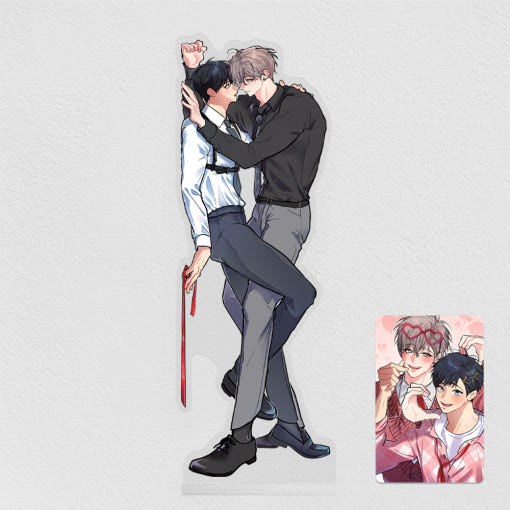 Backdoor Neighbors - Couple Acrylic Stand - Official W - Acrylic Stand - Harumio