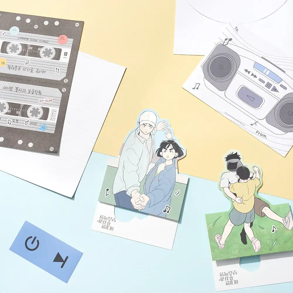 After School Lessons For Unripe Apples - Letter Paper - Webtoon Friends - Letter Sets - Harumio