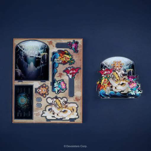 Cookie Run - The Ultimate Draconic War Acrylic Diorama - Cookie Run - Acrylic Diorama - Harumio