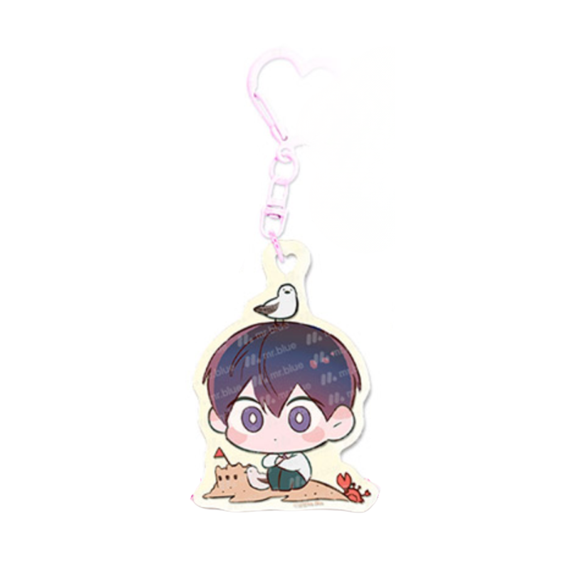Mr. Blue Pop-Up - SD Acrylic Keyring