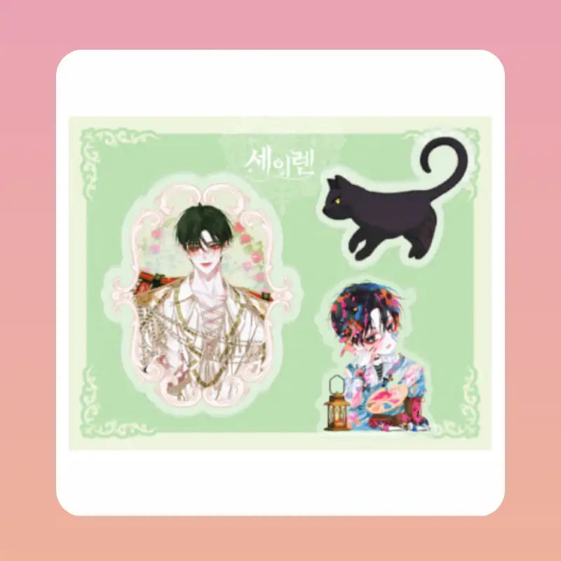 Siren : Becoming the Villain's Family - Acrylic Magnet - Soone Content - Acrylic Magnet - Harumio