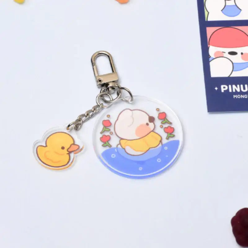 Pinu - Acrylic Keyring - Soone Content - Acrylic Keyring - Harumio