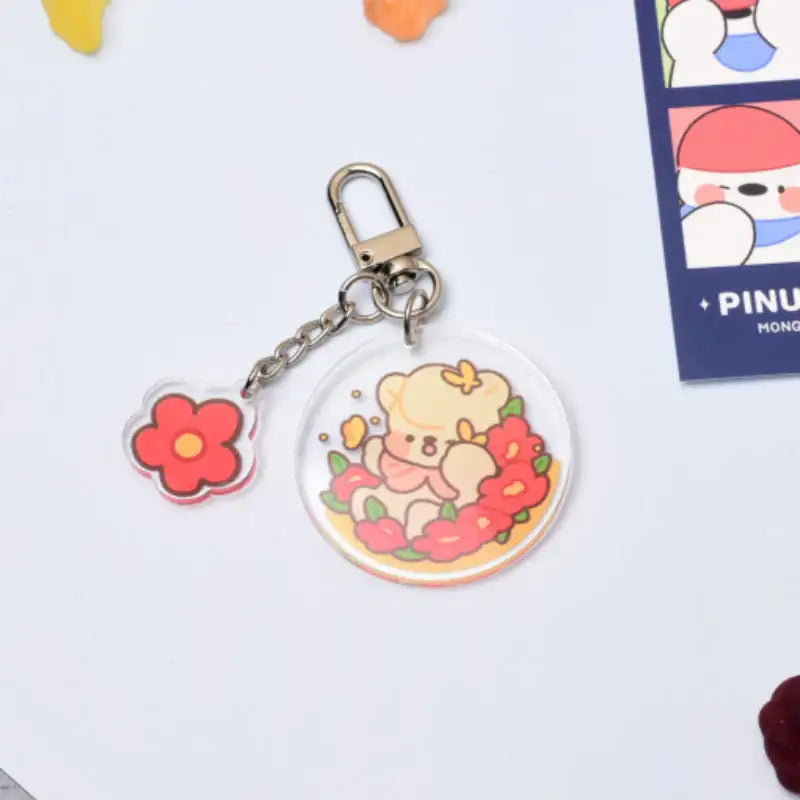 Pinu - Acrylic Keyring - Soone Content - Acrylic Keyring - Harumio