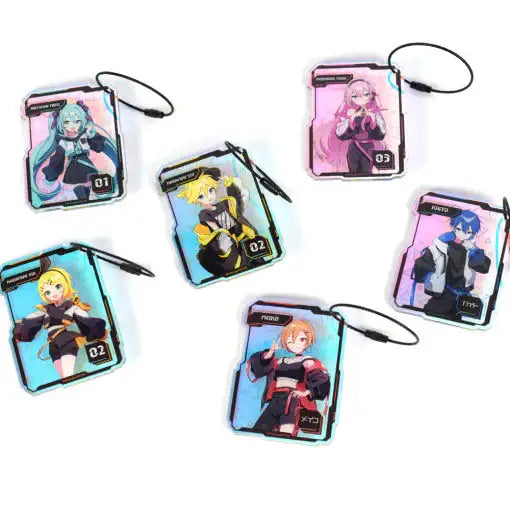 Hatsune Miku - Piapro Characters WE!FLASH Acrylic Card - Hatsune Miku - Acrylic Card - Harumio
