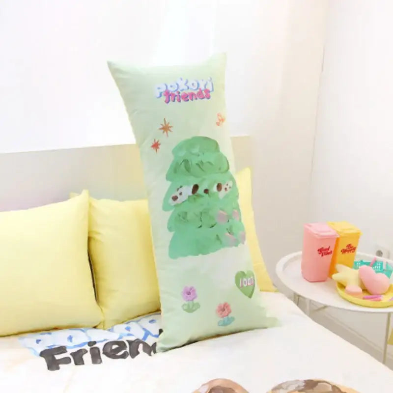 NARA HOME DECO X Pokori Friends - Square Body Pillow - NARA HOME DECO - Square Body Pillow - Harumio