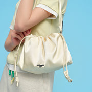 Wiggle Wiggle - Yellow Drawstring Bag