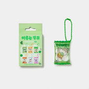 Maru Is a Puppy - Maru Snack Keyring (Random) - Webtoon Friends - Keyring - Harumio