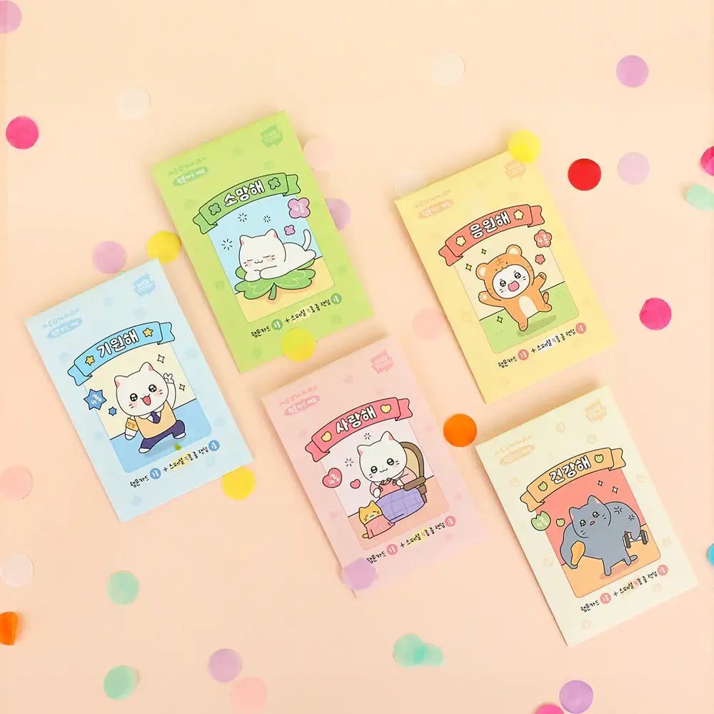Meow Man - Lucky Card - Webtoon Friends - Home & Living, Accessories - Harumio