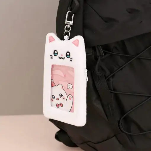 Meow Man - Plush Photocard Holder - Webtoon Friends - Photocard - Harumio