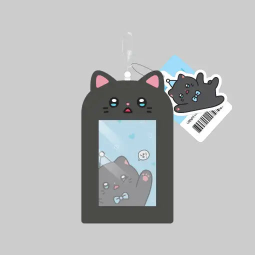 Meow Man - Plush Photocard Holder - Webtoon Friends - Photocard - Harumio
