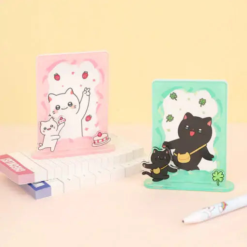 Meow Man - Acrylic Photocard Holder - Webtoon Friends - Acrylic Holder - Harumio