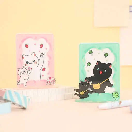 Meow Man - Acrylic Photocard Holder - Webtoon Friends - Acrylic Holder - Harumio
