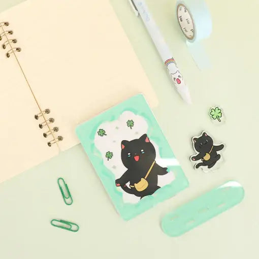 Meow Man - Acrylic Photocard Holder - Webtoon Friends - Acrylic Holder - Harumio