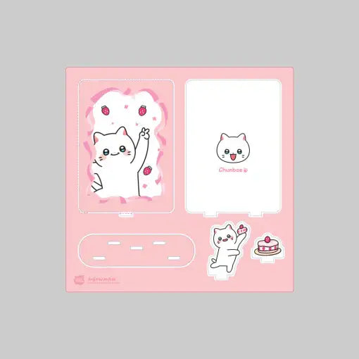 Meow Man - Acrylic Photocard Holder - Webtoon Friends - Acrylic Holder - Harumio
