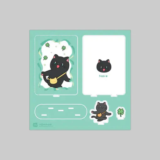 Meow Man - Acrylic Photocard Holder - Webtoon Friends - Acrylic Holder - Harumio