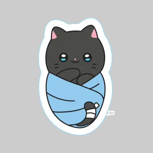 Meow Man - Burrito Flat Cushion - Webtoon Friends - Home & Living, Accessories - Harumio