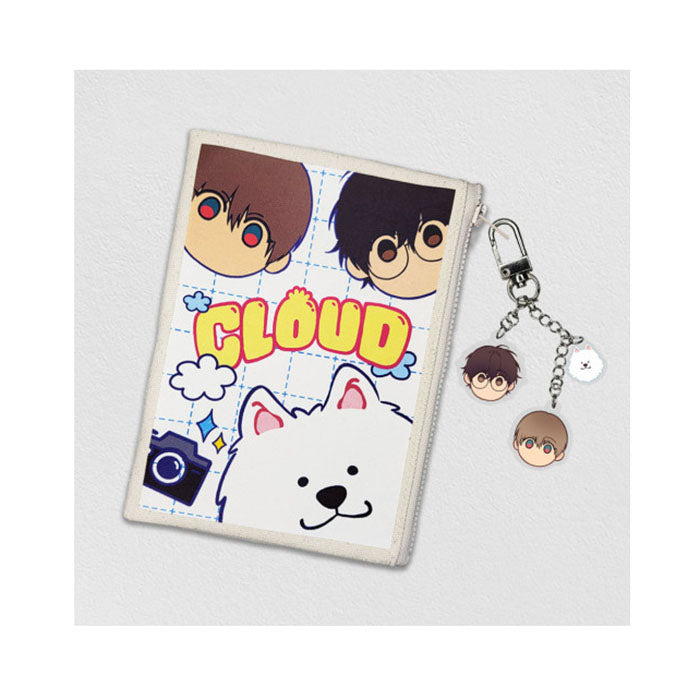 Lost in the Cloud - Pouch & Keyring Set