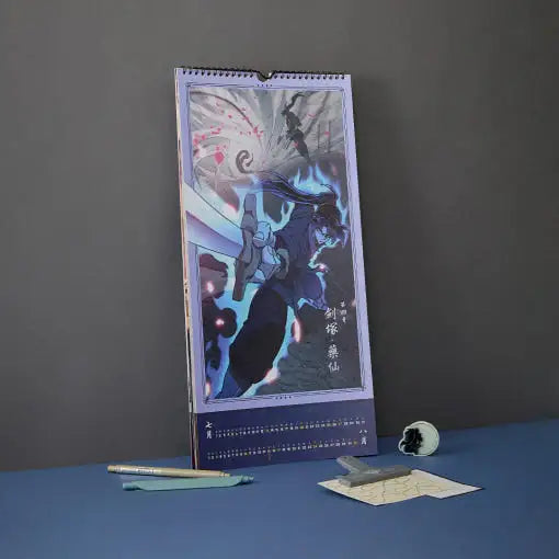 Return of the Blossoming Blade - 2025 Plum New Year Calendar - Webtoon Friends - Calendar - Harumio