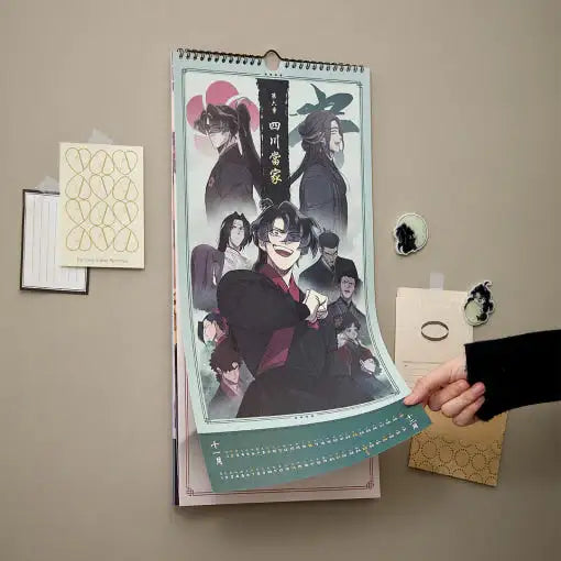 Return of the Blossoming Blade - 2025 Plum New Year Calendar - Webtoon Friends - Calendar - Harumio