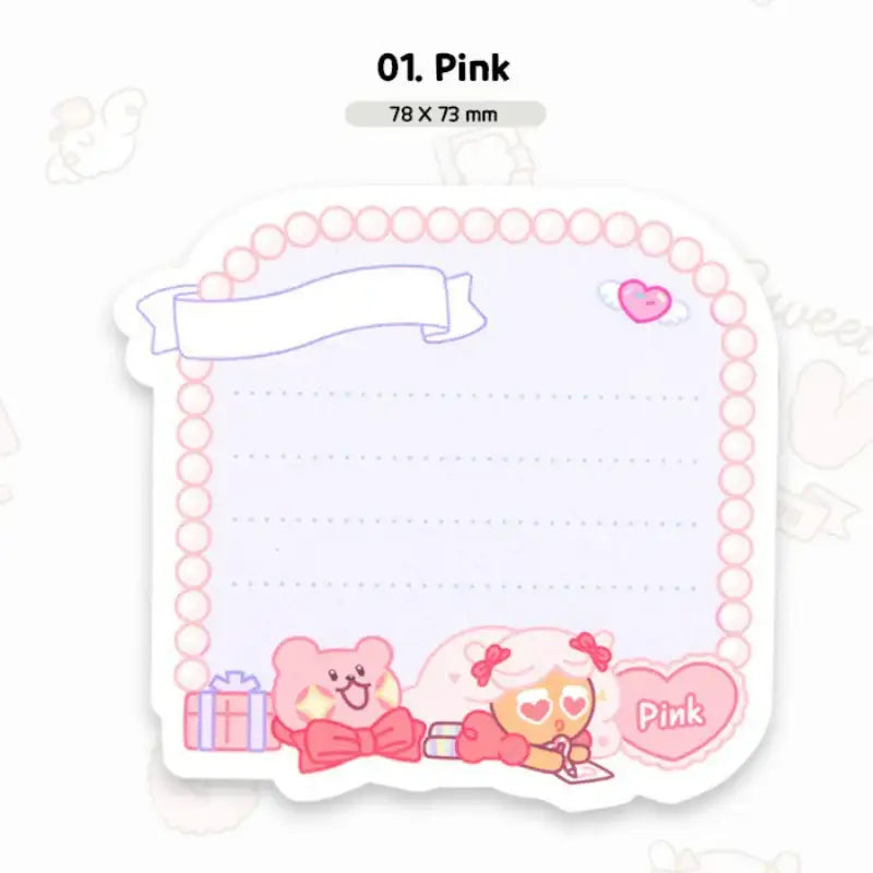 Cookie Run - Memo Pad - Cookie Run - Accessories - Harumio