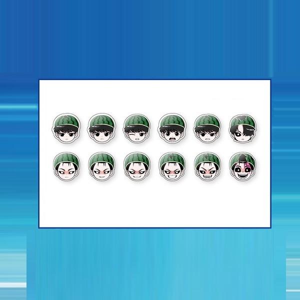 Lookism Busan Pop-Up Store - 'Splash in Busan' Acrylic Magnet Clip (Random)
