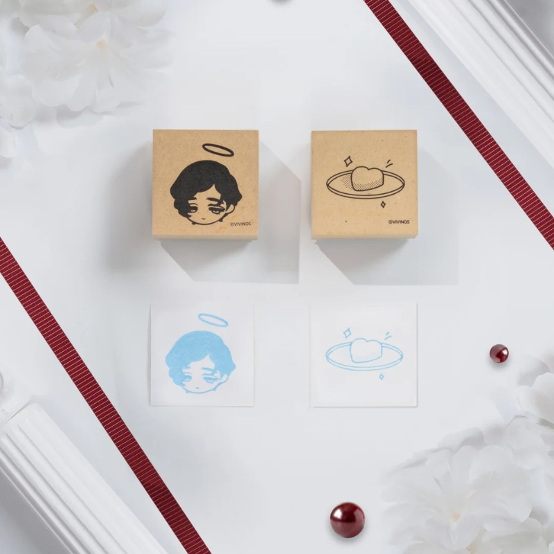 Alien Stage x March Monster Cafe - Chibi Stamp Set