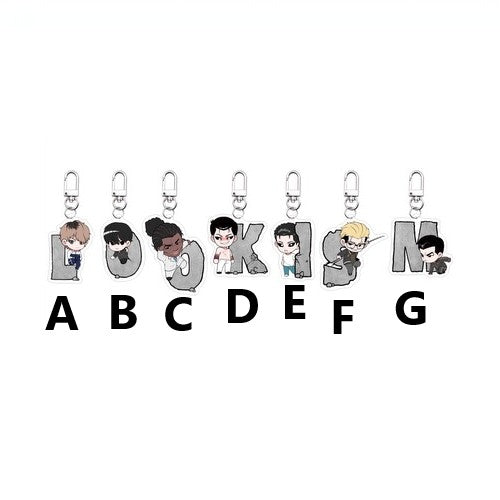 Lookism VVIP Popup Store - LOOKISM Alphabet Keychain