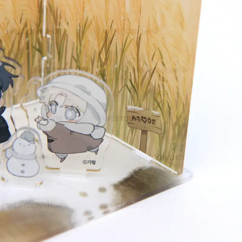 A World Without You - Diorama Acrylic Set - Webtoon Shop - Acrylic Stand - Harumio