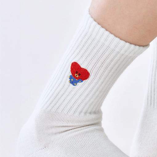 BT21 - TATA Embroidery Socks - BT21 - Socks - Harumio