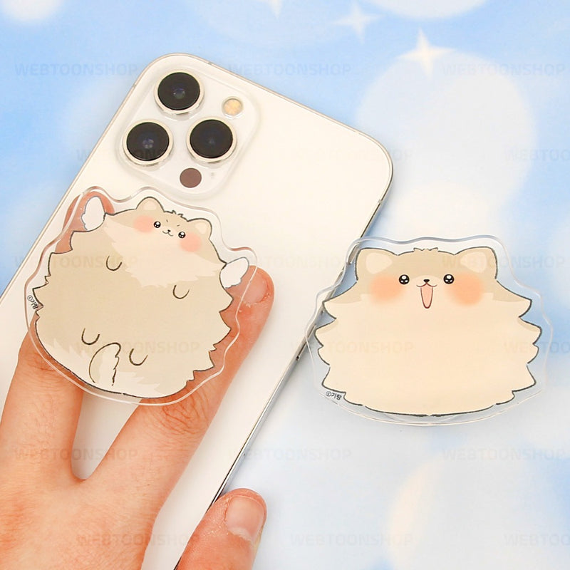 A World Without You - Acrylic Shaped Toon Socket - Webtoon Shop - Griptoks - Harumio