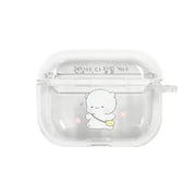Ggongdal x Artrank - Healing Bear AirPods/Pro Transparent Case - ARTRANK - AirPods Cases - Harumio