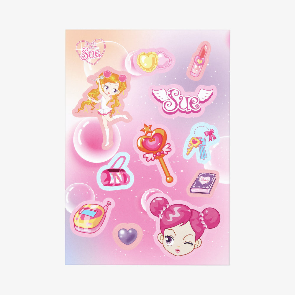 Avata Star Sue - Birthday Party 2-Piece Sticker Set - Marpple Shop - Sticker - Harumio