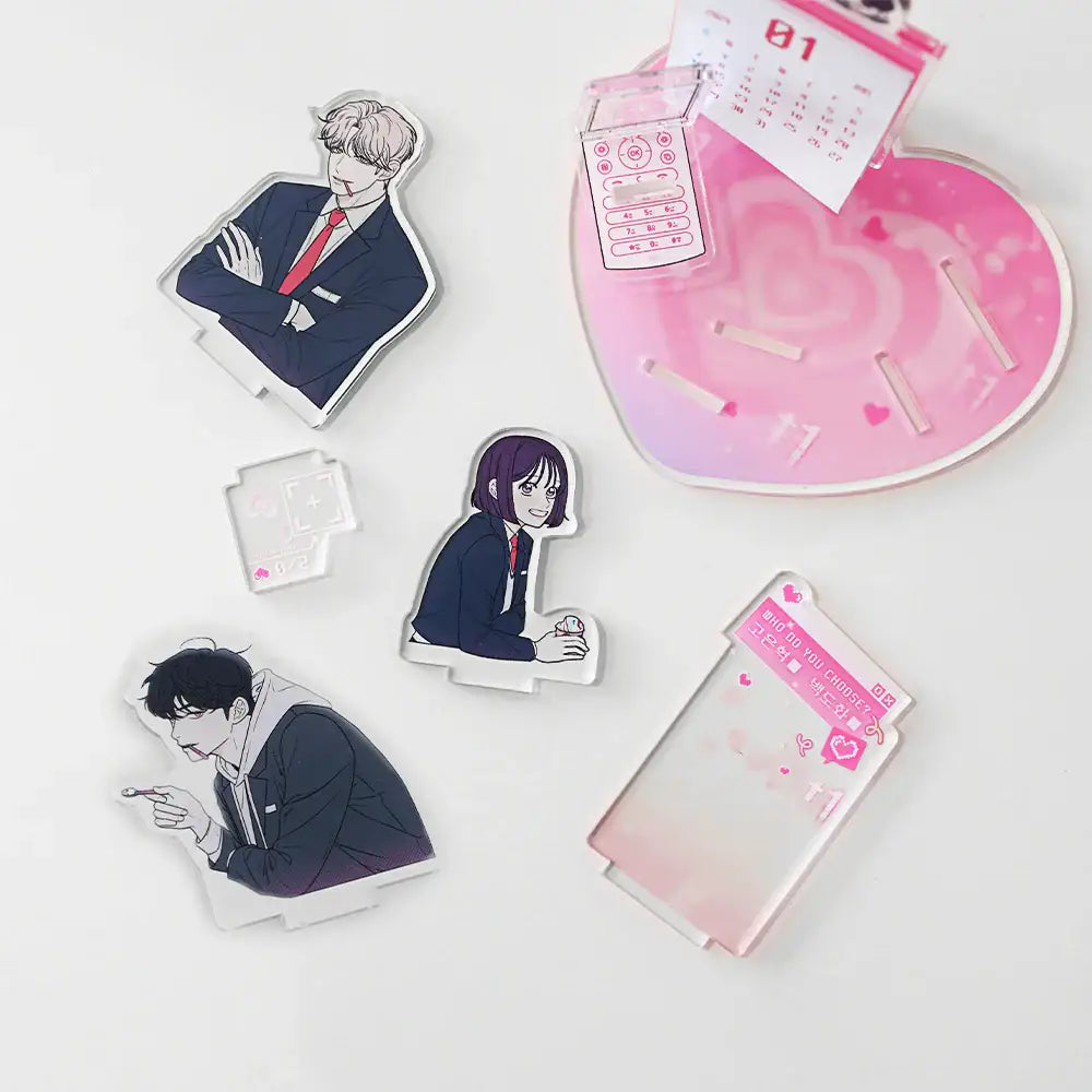 Operation: True Love - 2024 Acrylic Calendar - Webtoon Friends - Calendar - Harumio