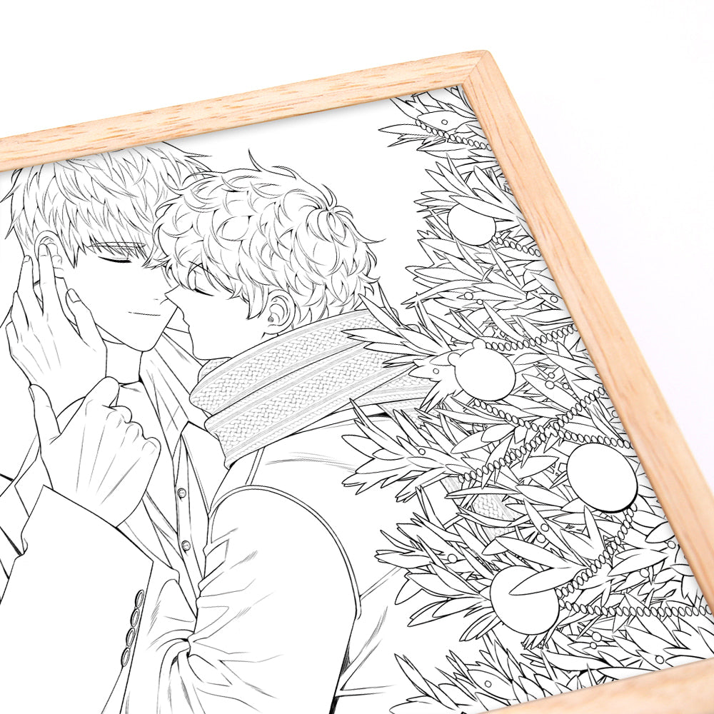 Cherry Blossoms After Winter - Limited Edition Wood Edition USB Mood Light Frame