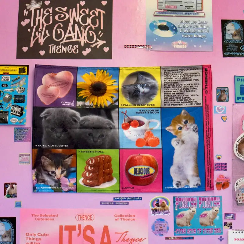 THENCE - Fabric Poster Collage - THENCE - Poster - Harumio