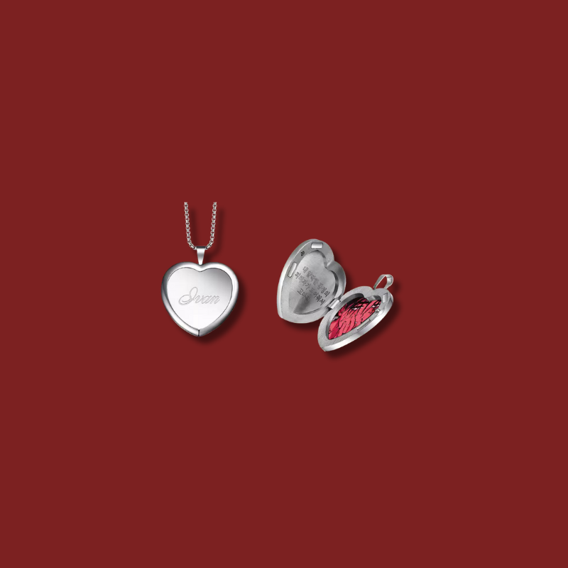 Alien Stage Karmic Angel - Heart Photo Frame Pendant