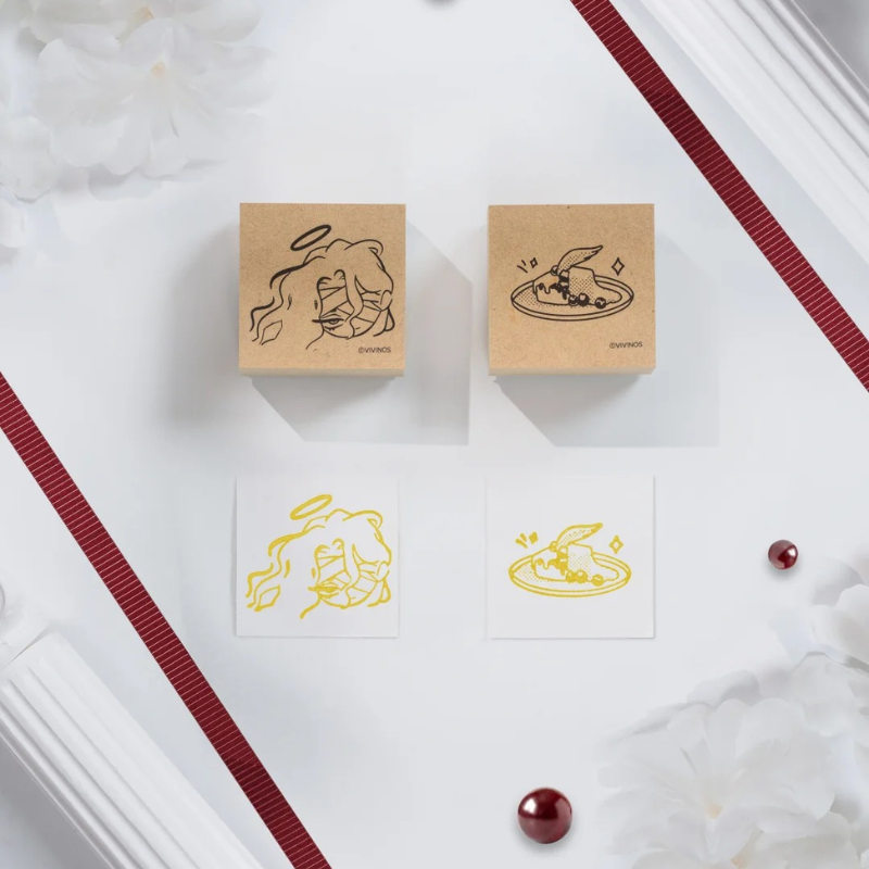 Alien Stage x March Monster Cafe - Chibi Stamp Set