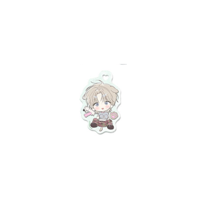 Mr. Blue Pop-Up - SD Acrylic Keyring