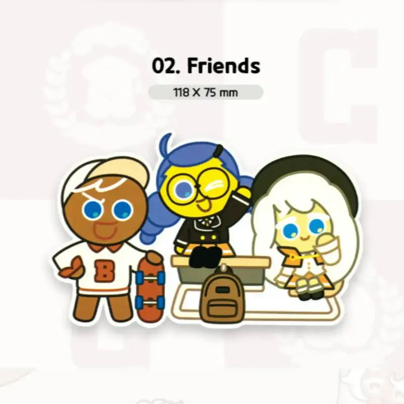 Cookie Run - Big Sticker - Cookie Run - Accessories - Harumio