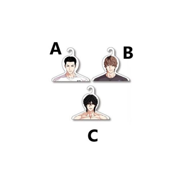 2025 WORLD WEBTOON FESTIVAL X LOOKISM ARCADE POP-UP - Character Hanger - Lookism - Hanger - Harumio