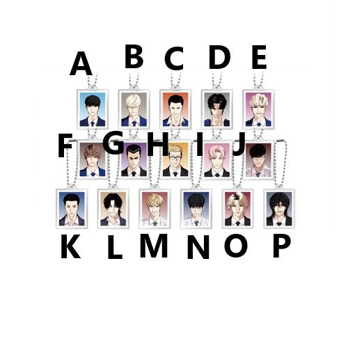 Lookism VVIP Popup Store - Zengsha Keyring