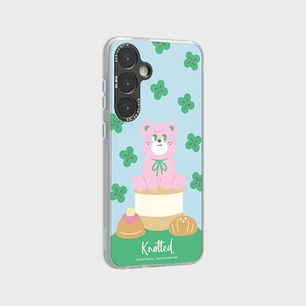 SLBS - Knotted Sugar Bear Impression Case (Galaxy S24 Series) - SLBS - Home & Living, Accessories - Harumio